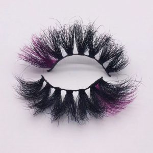 Wholesale 25mm Color Lashes 670A-6C