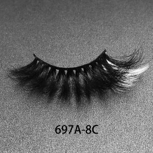 Wholesale 25mm Color Lashes 697A-8C