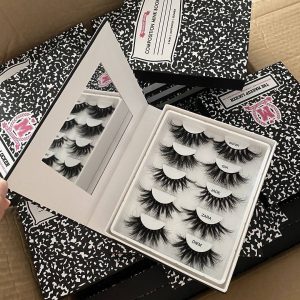 25mm mink strip lashes