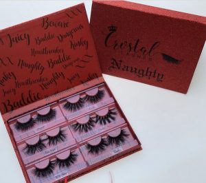 25mm mink strip lashes