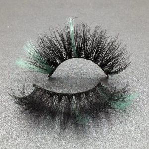 Wholesale 25mm Color Lashes W9X-72C