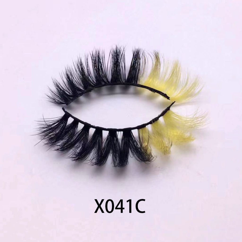 Wholesale Color Lashes 16mm X041C