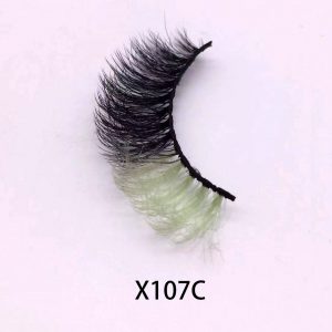 Wholesale Color Lashes 16mm X107C