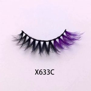 Wholesale Color Lashes 16mm X633C