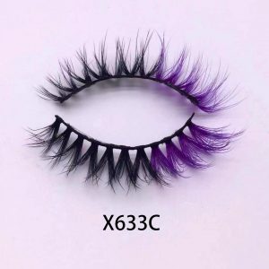 Wholesale Color Lashes 16mm X633C