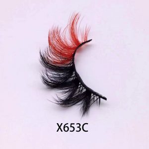 Wholesale Color Lashes 16mm X653C