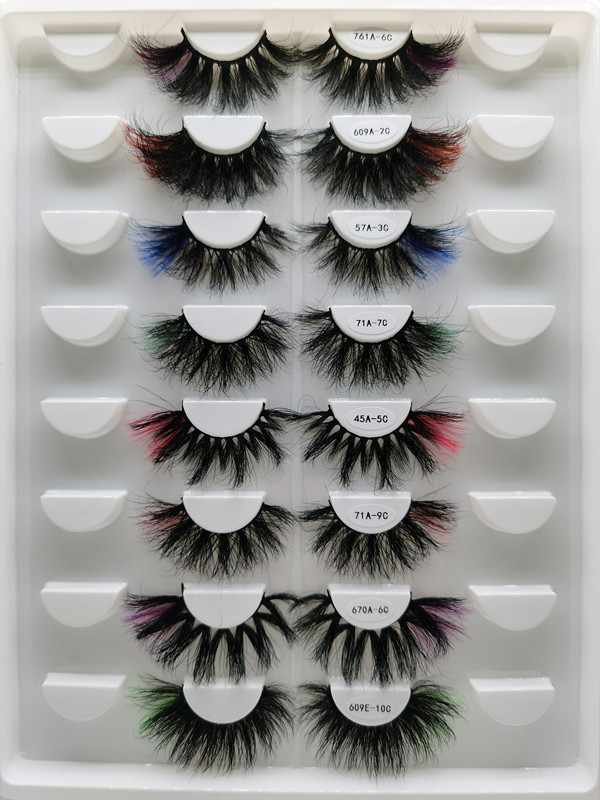 Wholesale 25mm Color Lashes