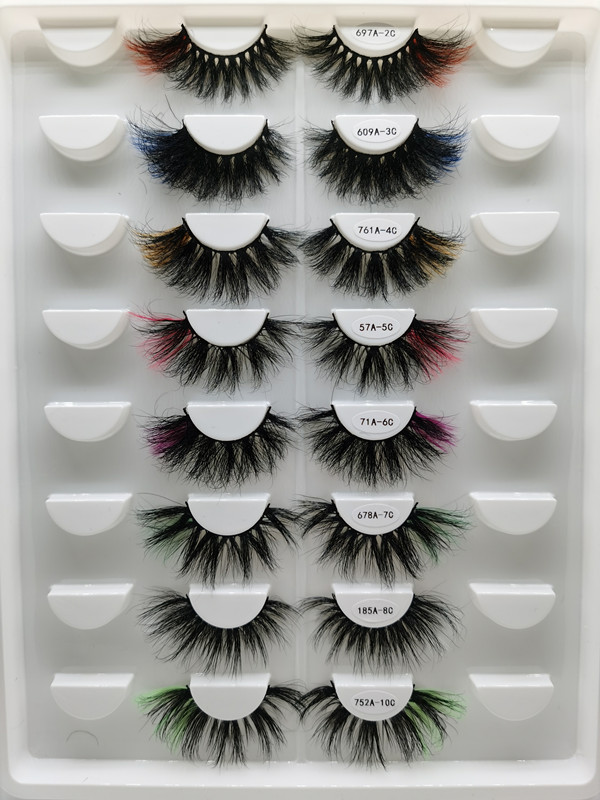 Wholesale 25mm Color Lashes