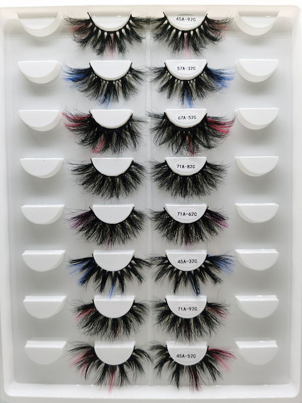 Wholesale 25mm Color Lashes