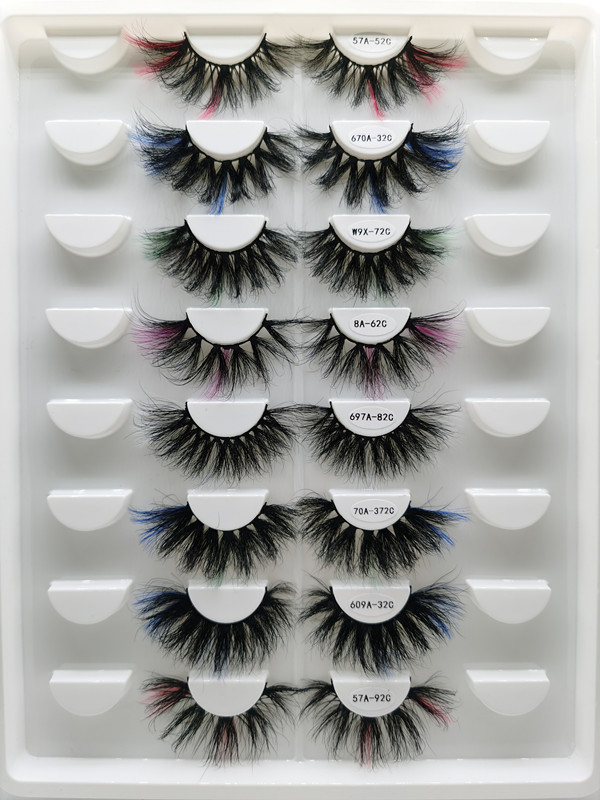 Wholesale 25mm Color Lashes